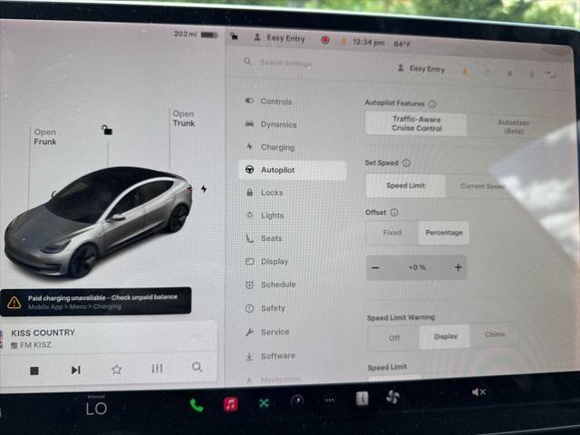 used 2020 Tesla Model 3 car, priced at $18,492