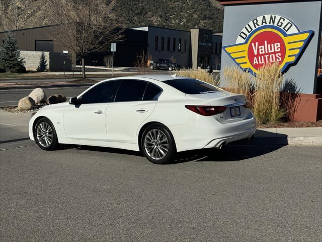 used 2018 INFINITI Q50 car, priced at $17,991