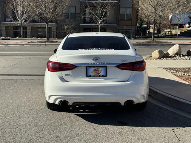 used 2018 INFINITI Q50 car, priced at $17,991