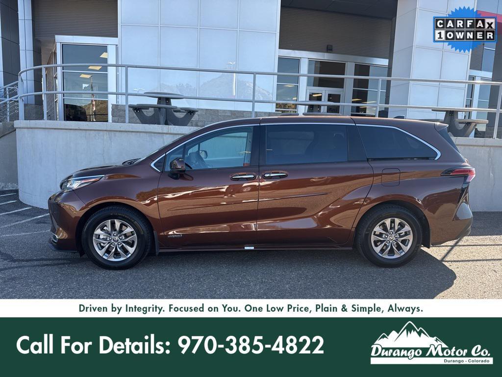 used 2021 Toyota Sienna car, priced at $39,872