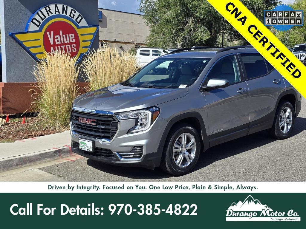 used 2023 GMC Terrain car, priced at $20,971