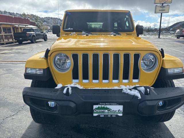 used 2020 Jeep Wrangler Unlimited car, priced at $31,591