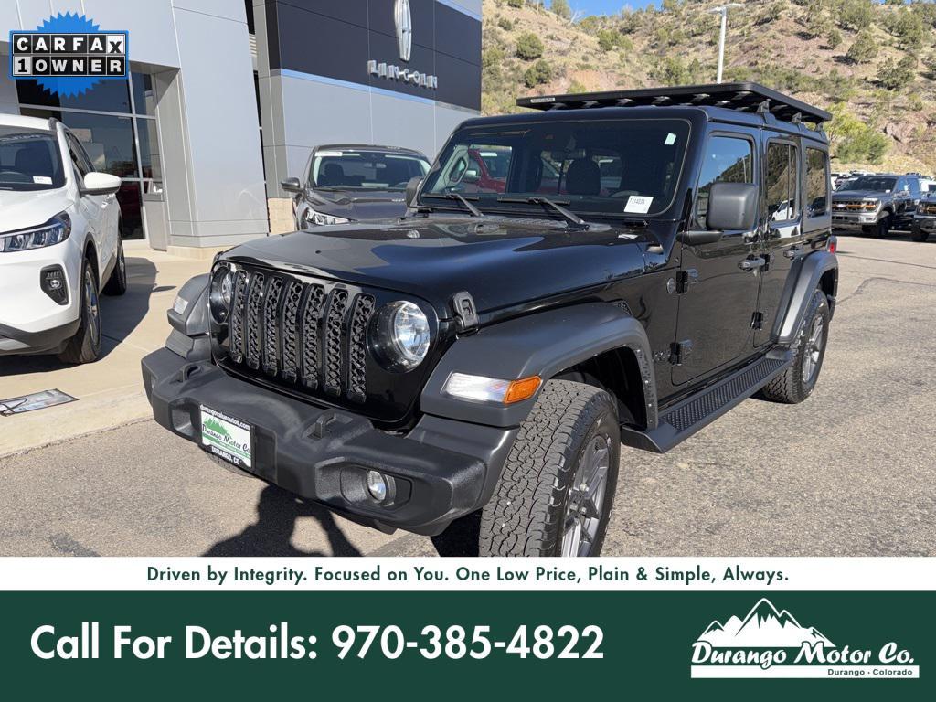 used 2024 Jeep Wrangler car, priced at $31,493
