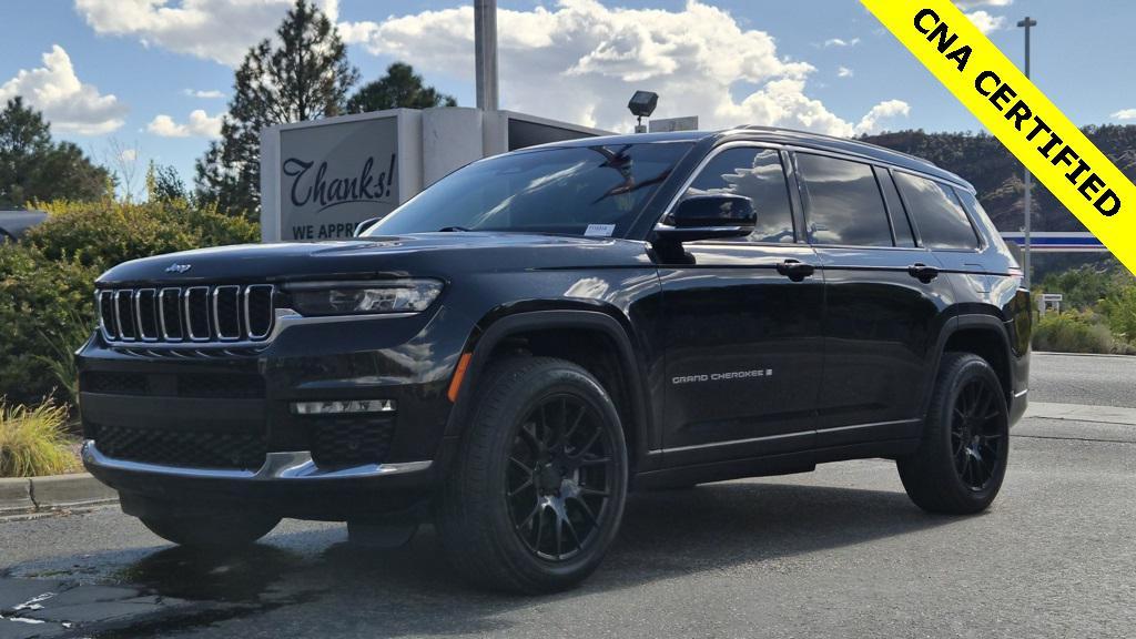 used 2021 Jeep Grand Cherokee L car, priced at $27,890