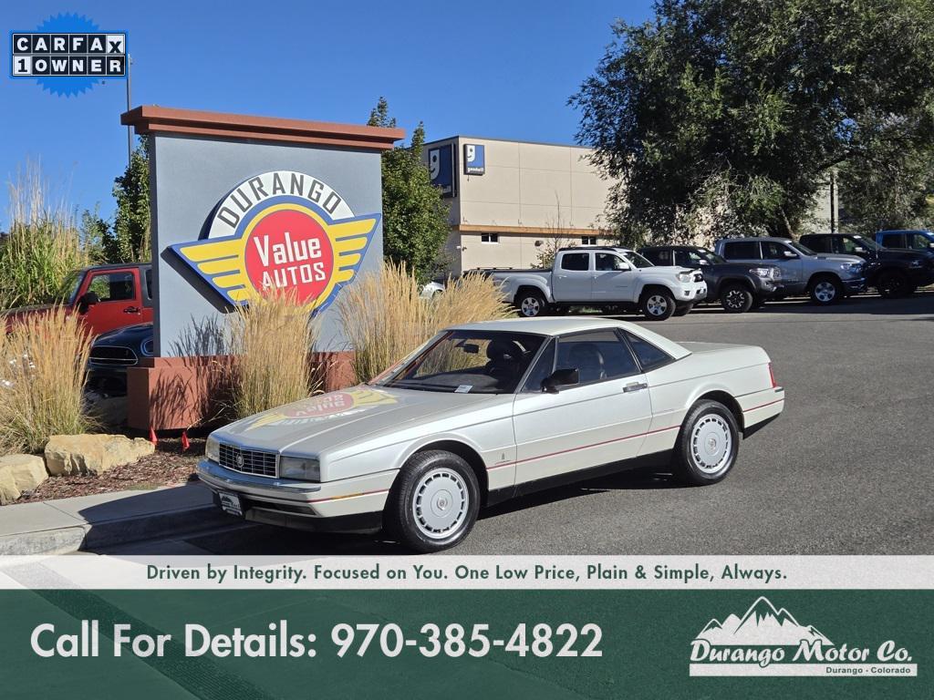used 1991 Cadillac Allante car, priced at $11,981