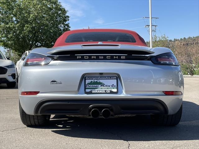 used 2017 Porsche 718 Boxster car, priced at $46,790