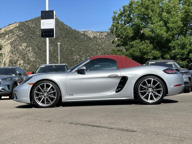 used 2017 Porsche 718 Boxster car, priced at $46,790