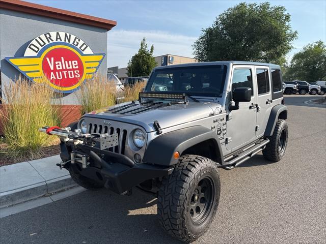 used 2017 Jeep Wrangler Unlimited car, priced at $21,960
