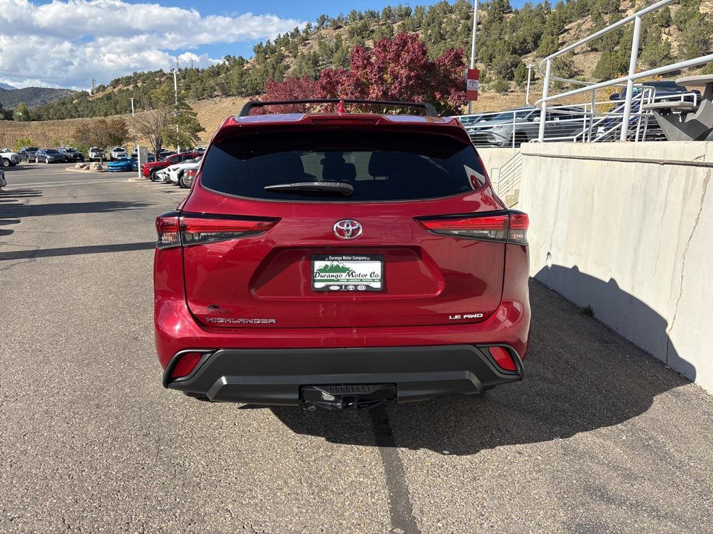 used 2021 Toyota Highlander car, priced at $27,480