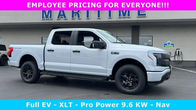 new 2025 Ford F-150 Lightning car, priced at $53,190