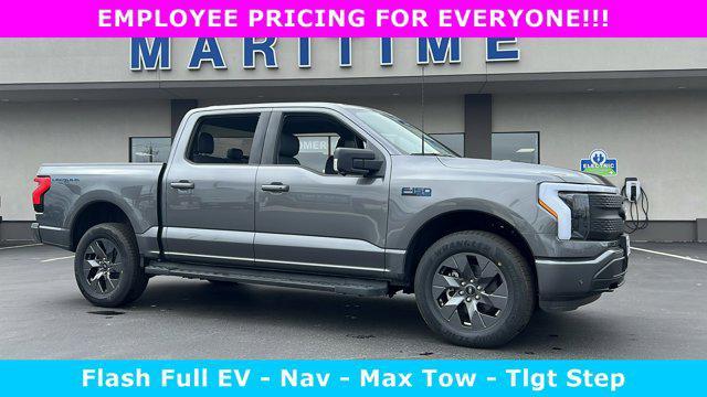 new 2025 Ford F-150 Lightning car, priced at $59,873