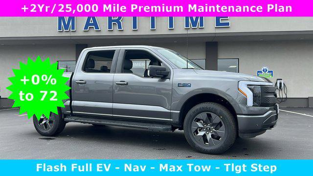 new 2025 Ford F-150 Lightning car, priced at $66,950