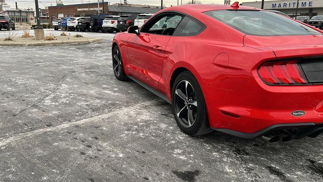 used 2021 Ford Mustang car, priced at $22,990