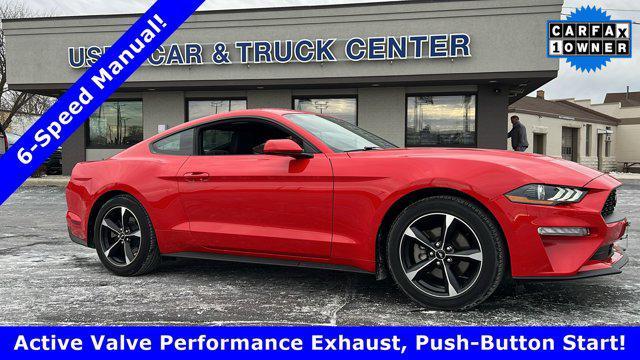 used 2021 Ford Mustang car, priced at $22,990