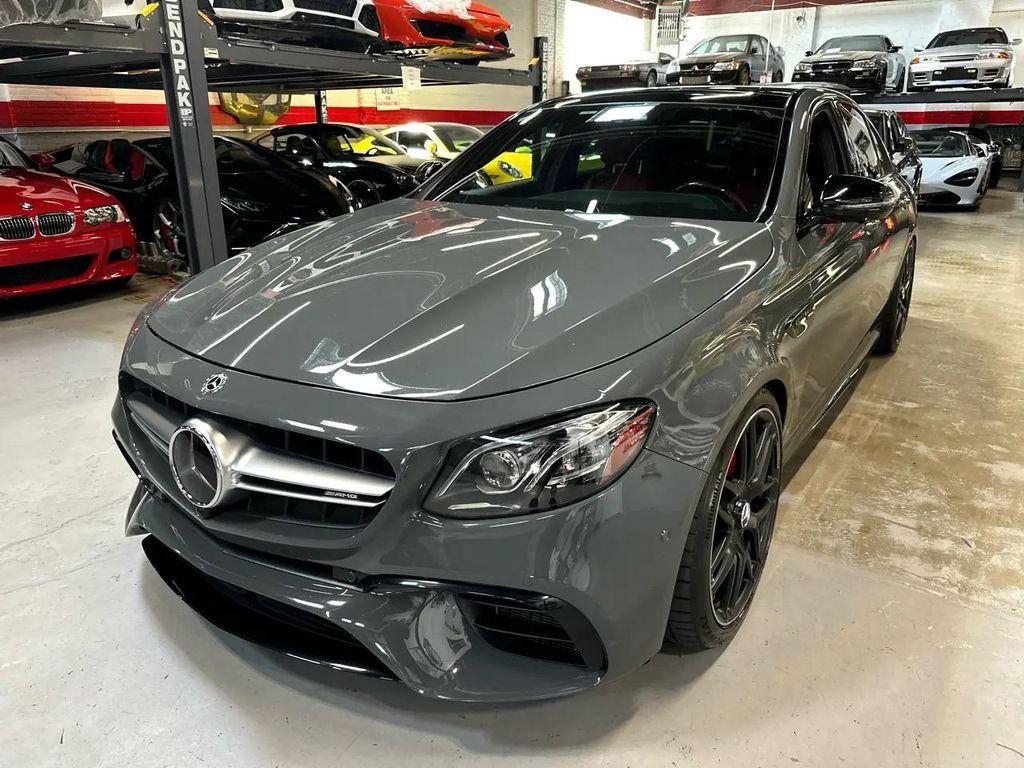 used 2020 Mercedes-Benz AMG E 63 car, priced at $78,999