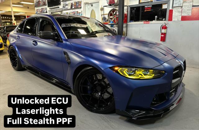 used 2022 BMW M3 car, priced at $84,999