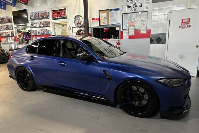 used 2022 BMW M3 car, priced at $84,999