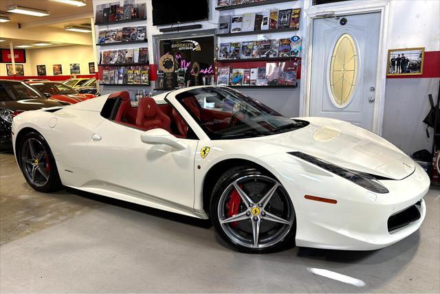 used 2015 Ferrari 458 Spider car, priced at $269,999