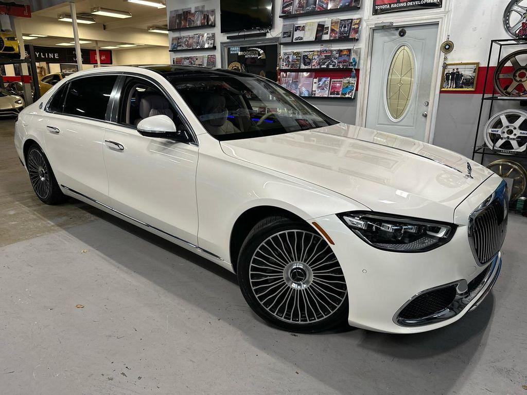 used 2021 Mercedes-Benz Maybach S 580 car, priced at $129,999