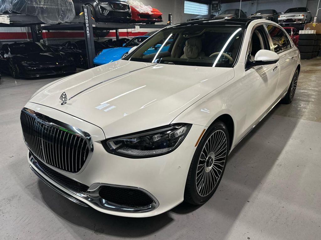used 2021 Mercedes-Benz Maybach S 580 car, priced at $129,999