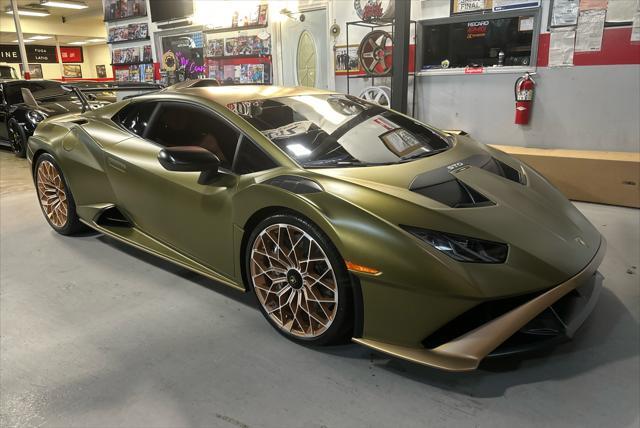 used 2022 Lamborghini Huracan STO car, priced at $359,999