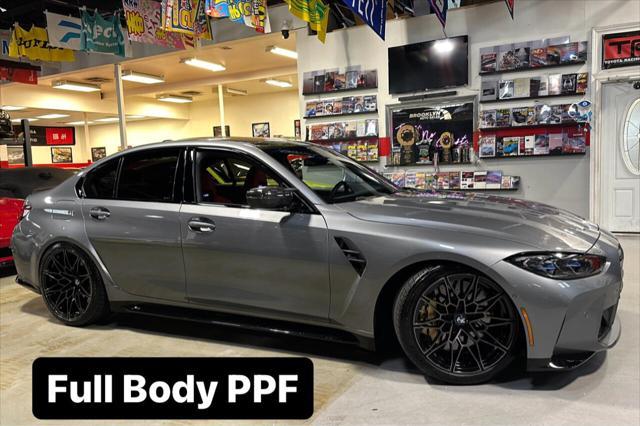 used 2022 BMW M3 car, priced at $84,999