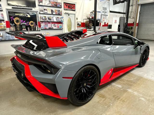 used 2022 Lamborghini Huracan STO car, priced at $379,999