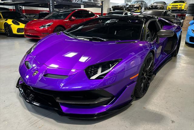 used 2021 Lamborghini Aventador SVJ car, priced at $849,999