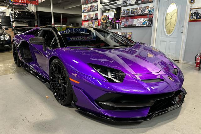 used 2021 Lamborghini Aventador SVJ car, priced at $849,999