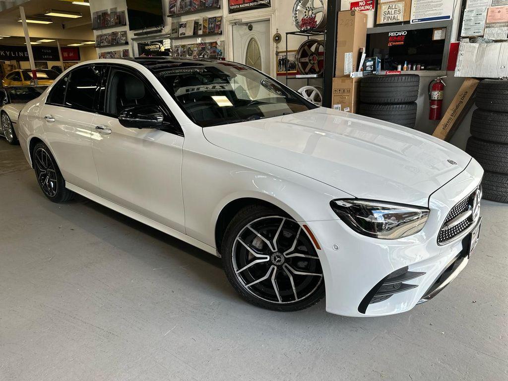 used 2021 Mercedes-Benz E-Class car, priced at $37,999