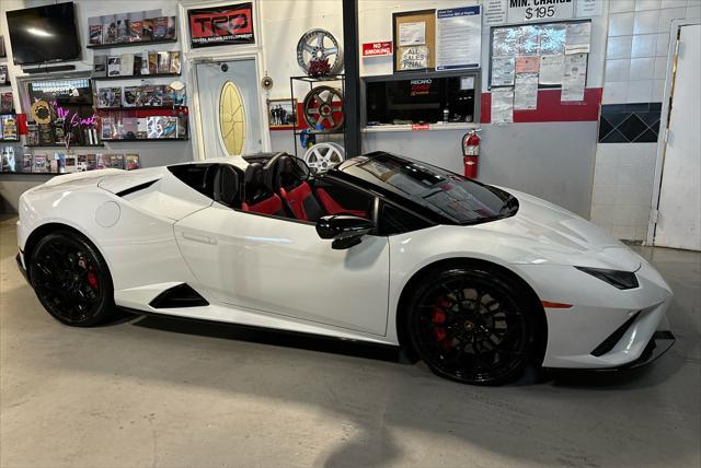 used 2022 Lamborghini Huracan EVO car, priced at $264,999