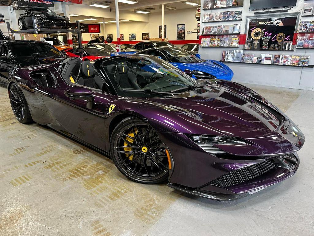 used 2022 Ferrari SF90 Spider car, priced at $599,999