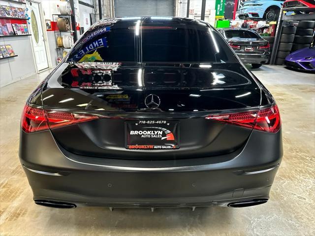 used 2022 Mercedes-Benz S-Class car, priced at $87,999