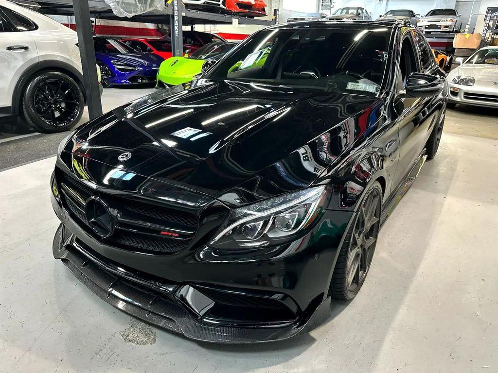 used 2016 Mercedes-Benz AMG C car, priced at $46,999