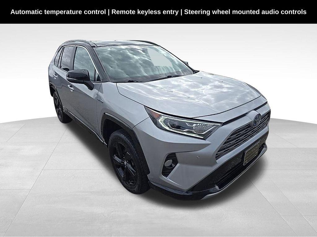 used 2021 Toyota RAV4 Hybrid car, priced at $24,542