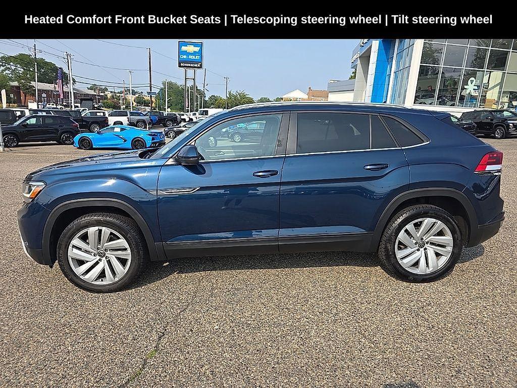 used 2022 Volkswagen Atlas Cross Sport car, priced at $24,000