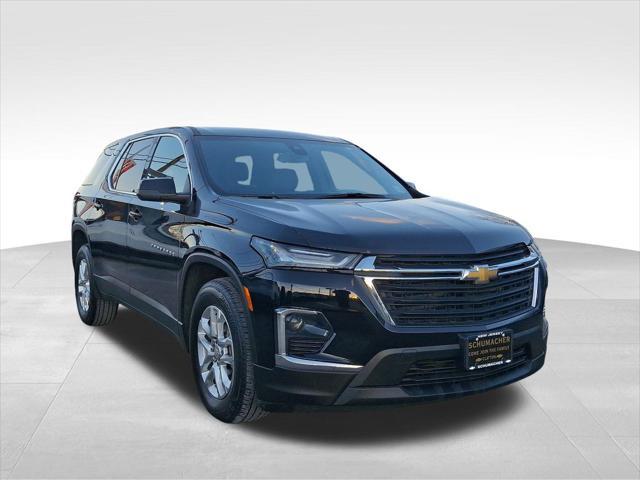 used 2022 Chevrolet Traverse car, priced at $25,735