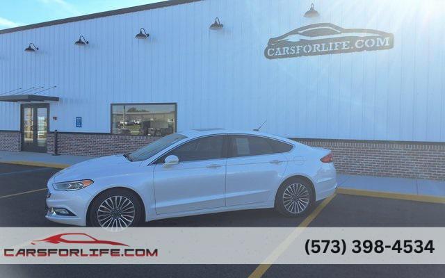 used 2017 Ford Fusion car, priced at $15,988