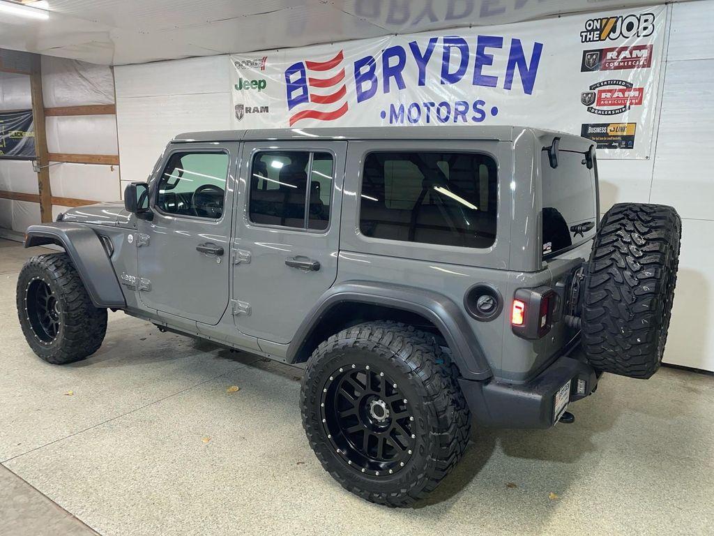 used 2018 Jeep Wrangler Unlimited car, priced at $24,934