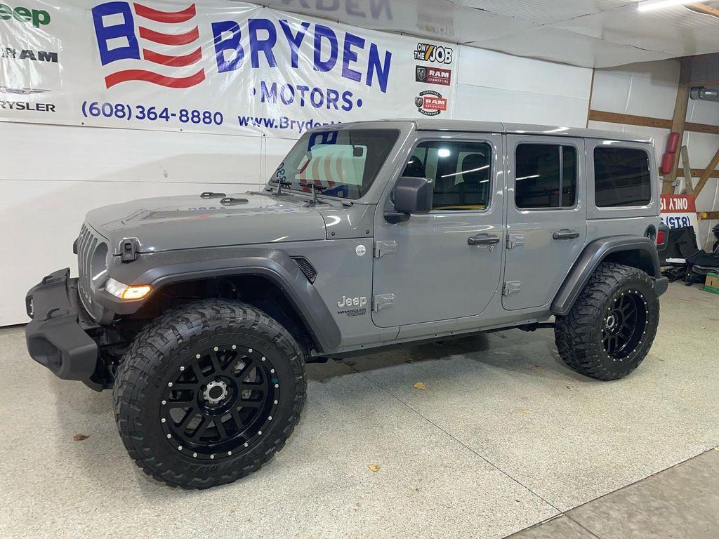 used 2018 Jeep Wrangler Unlimited car, priced at $24,934