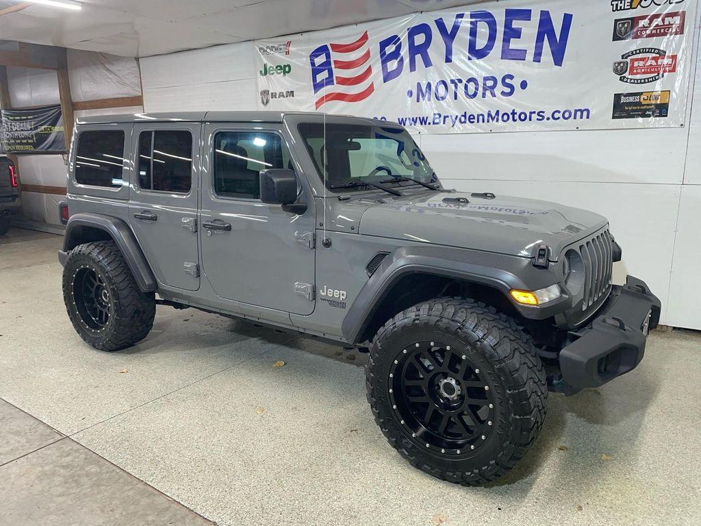 used 2018 Jeep Wrangler Unlimited car, priced at $24,934