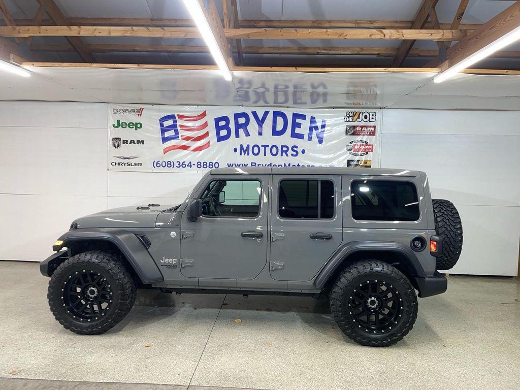 used 2018 Jeep Wrangler Unlimited car, priced at $24,934