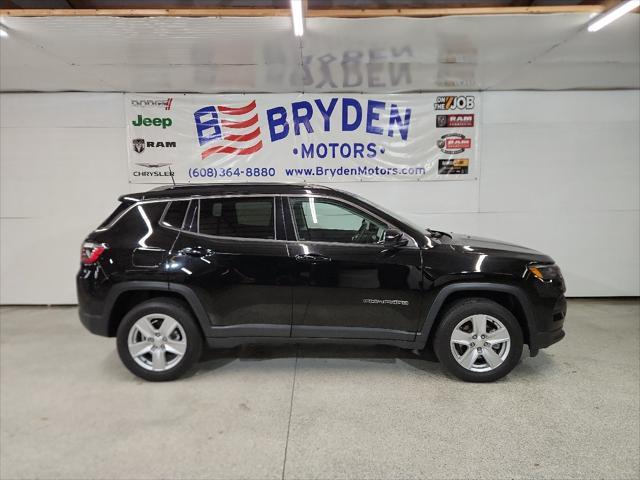 used 2022 Jeep Compass car, priced at $23,498