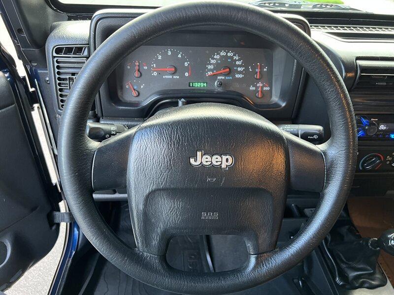 used 2005 Jeep Wrangler car, priced at $12,589