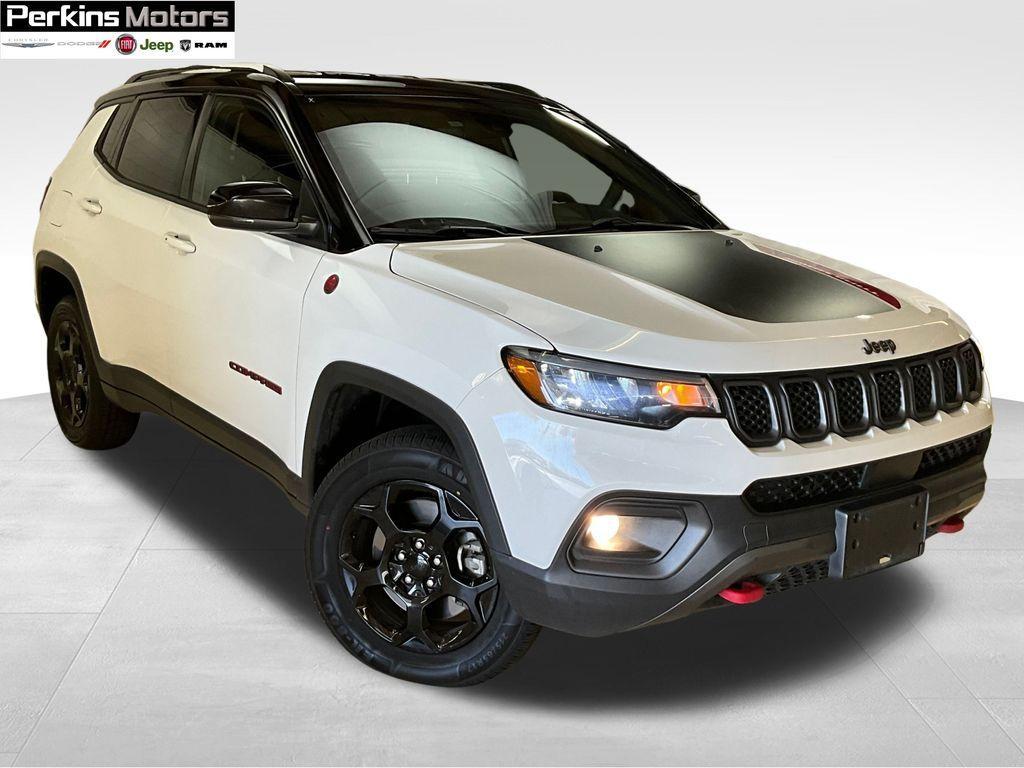 used 2023 Jeep Compass car, priced at $25,044
