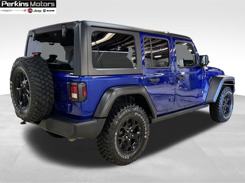 used 2020 Jeep Wrangler Unlimited car, priced at $26,143