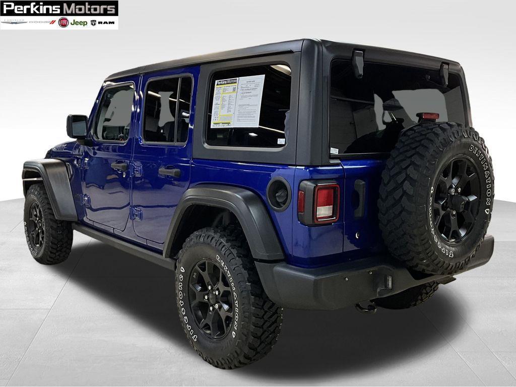 used 2020 Jeep Wrangler Unlimited car, priced at $26,143