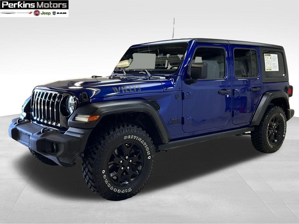 used 2020 Jeep Wrangler Unlimited car, priced at $26,143