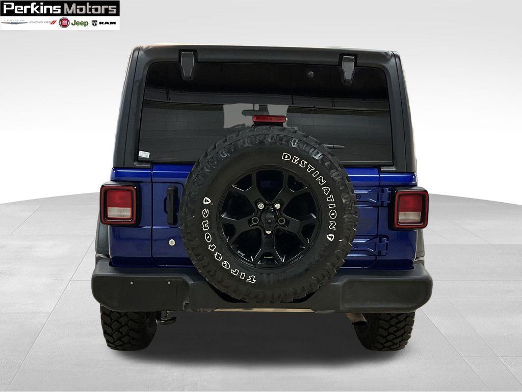 used 2020 Jeep Wrangler Unlimited car, priced at $26,143