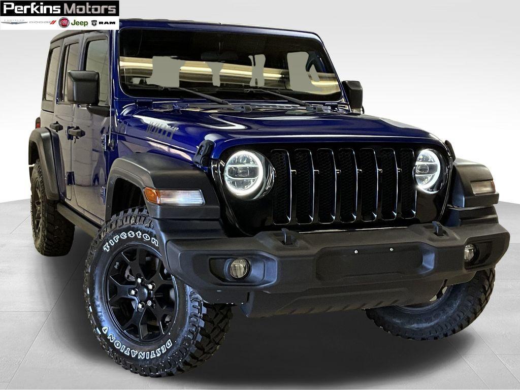 used 2020 Jeep Wrangler Unlimited car, priced at $26,143